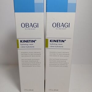 **2** Obagi Kinetin hydrating cream Nib Factory Sealed 1.7 Oz